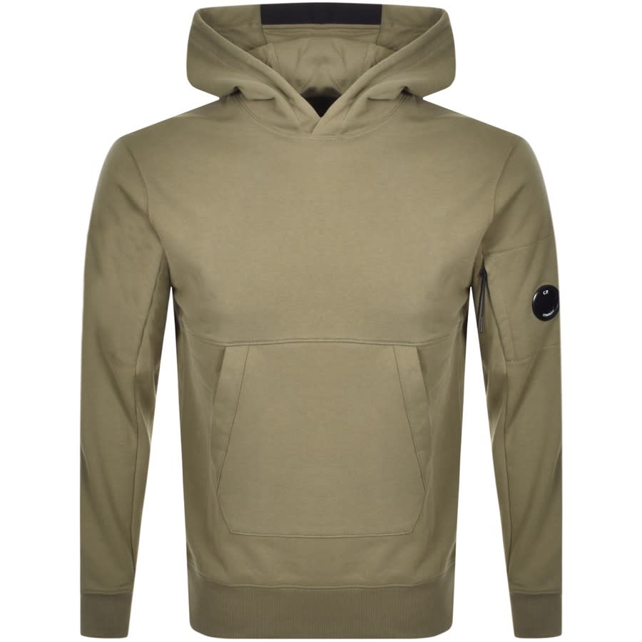 Alternative Image for ProductCP Company Pullover Logo Hoodie Green1